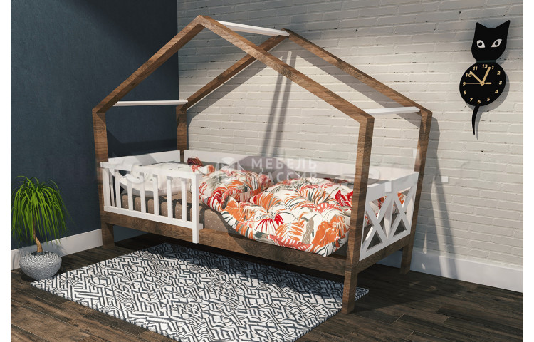 Кровать детская Домик Леруа